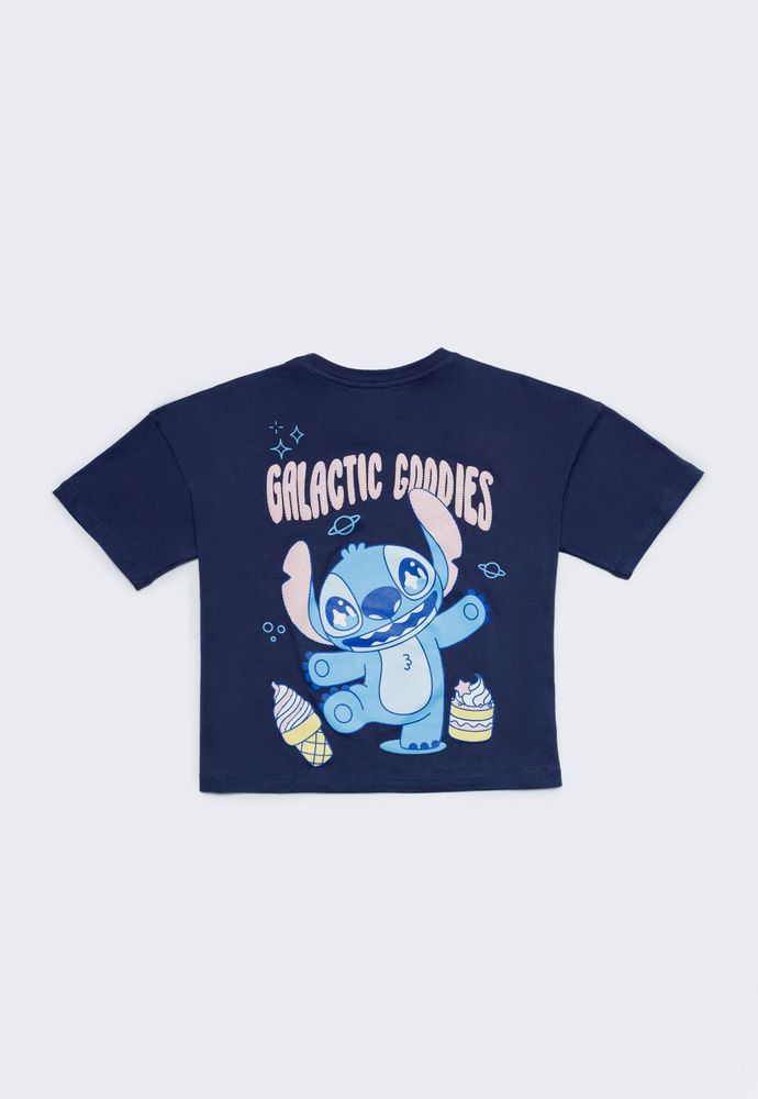 Camiseta Manga Corta Amplia People Stitch