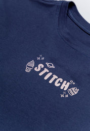 Camiseta Manga Corta Amplia People Stitch