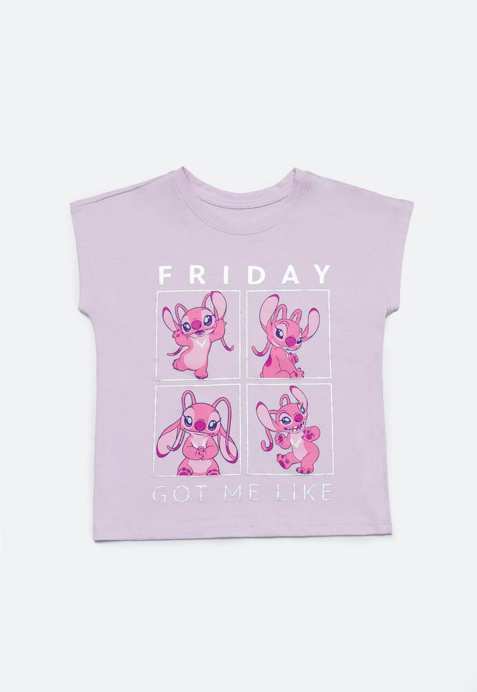 Camiseta Manga Corta Amplia People Stitch
