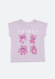 Camiseta Manga Corta Amplia People Stitch