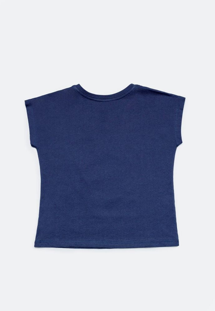 Camiseta Manga Corta Amplia People Stitch