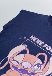 Camiseta Manga Corta Amplia People Stitch