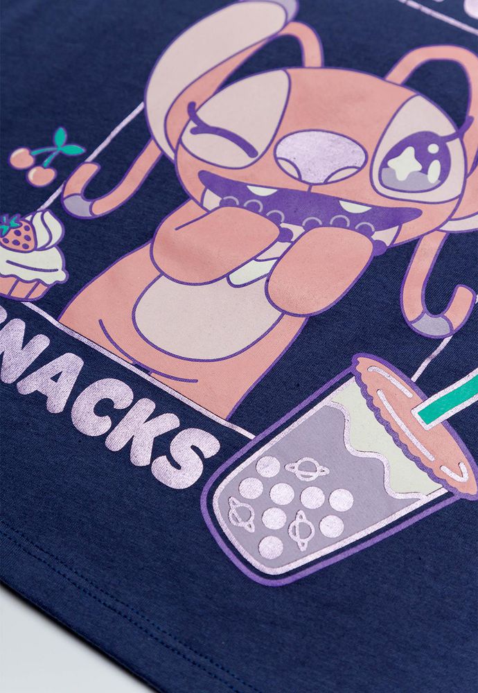 Camiseta Manga Corta Amplia People Stitch