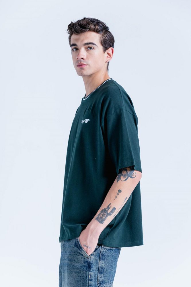 Camiseta Manga Corta Boxy fit PEOPLE