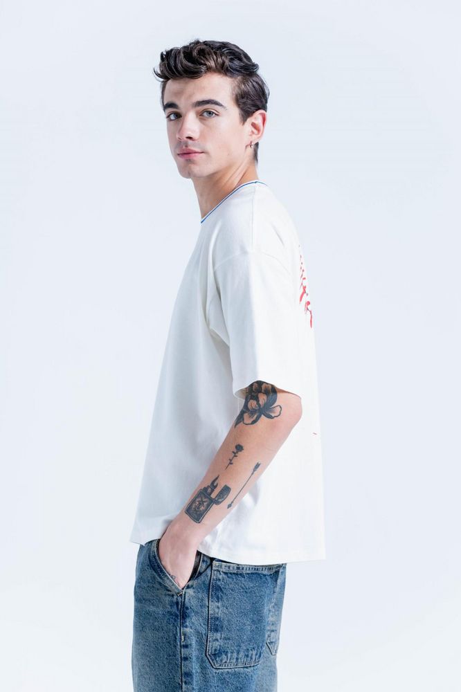 Camiseta Manga Corta Boxy fit PEOPLE