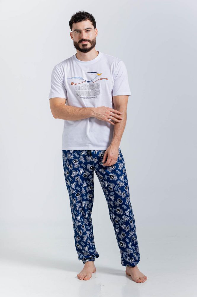 Camiseta Manga Corta Clásica Bronzini Looney Tunes