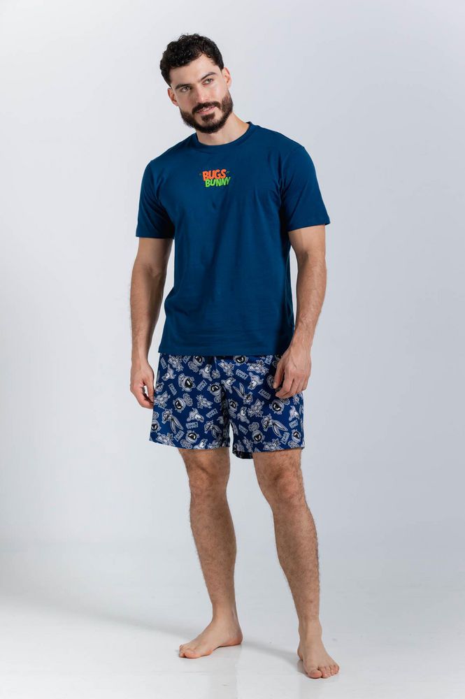 Camiseta Manga Corta Clásica Bronzini Looney Tunes