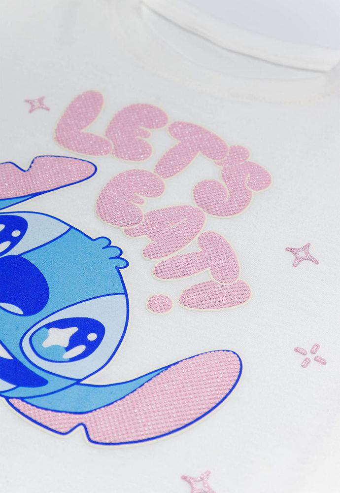 Camiseta Manga Corta Clásica People Stitch