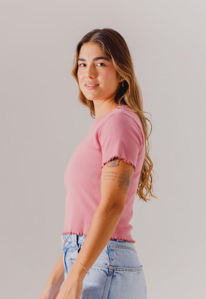 Camiseta Manga corta Regular fit PEOPLE