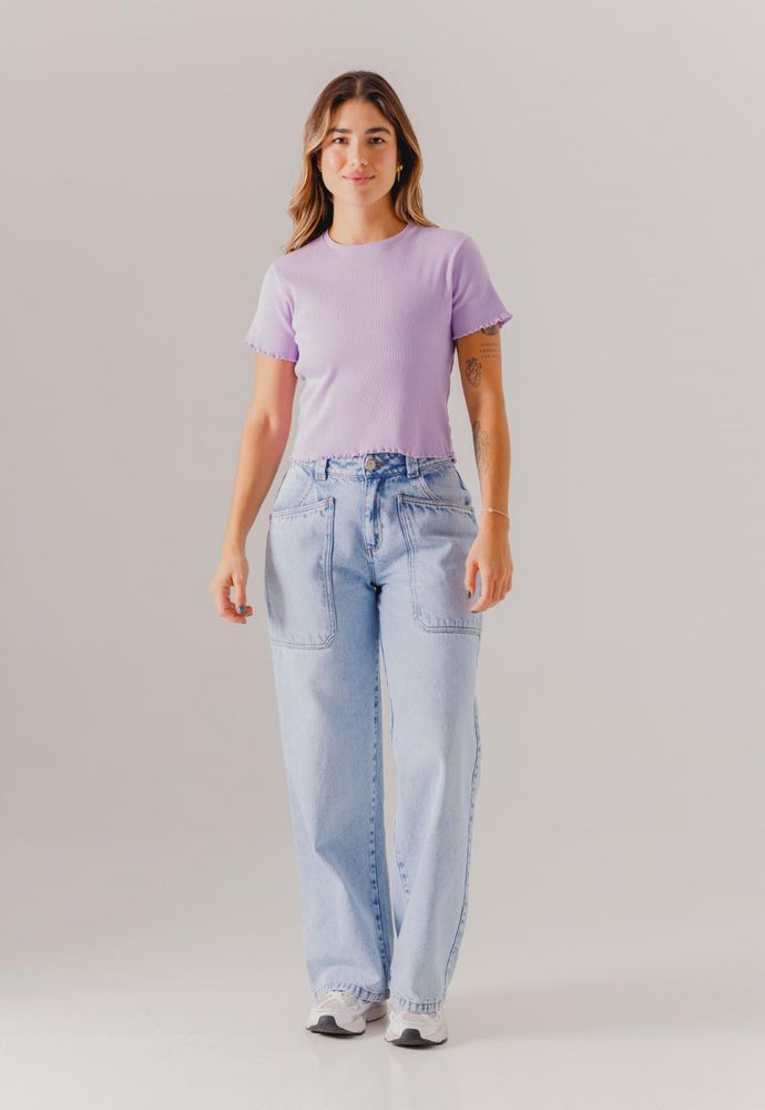 Camiseta Manga corta Regular fit PEOPLE