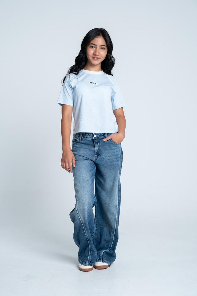 Camiseta Manga Ranglan Ajustada PEOPLE