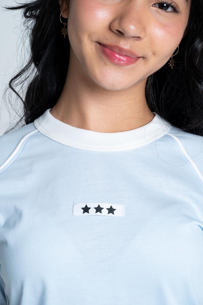 Camiseta Manga Ranglan Ajustada PEOPLE