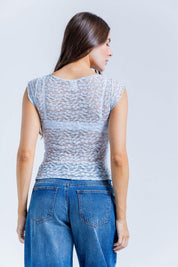 Camiseta  Manga Sisa Ajustada PEOPLE
