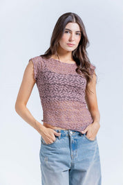 Camiseta  Manga Sisa Ajustada PEOPLE
