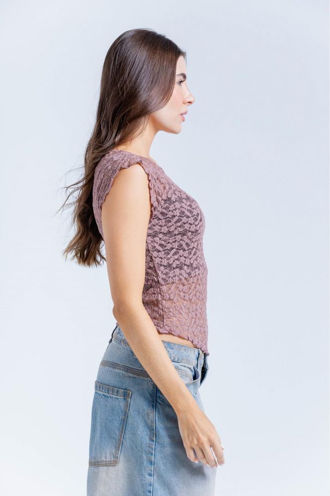 Camiseta  Manga Sisa Ajustada PEOPLE