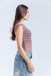 Camiseta  Manga Sisa Ajustada PEOPLE