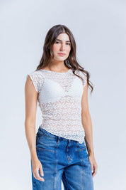 Camiseta  Manga Sisa Ajustada PEOPLE