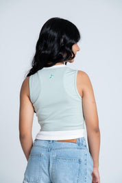 Camiseta Manga Sisa Ajustada PEOPLE