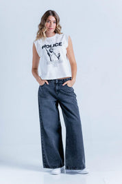 Camiseta Manga Sisa Amplia PEOPLE