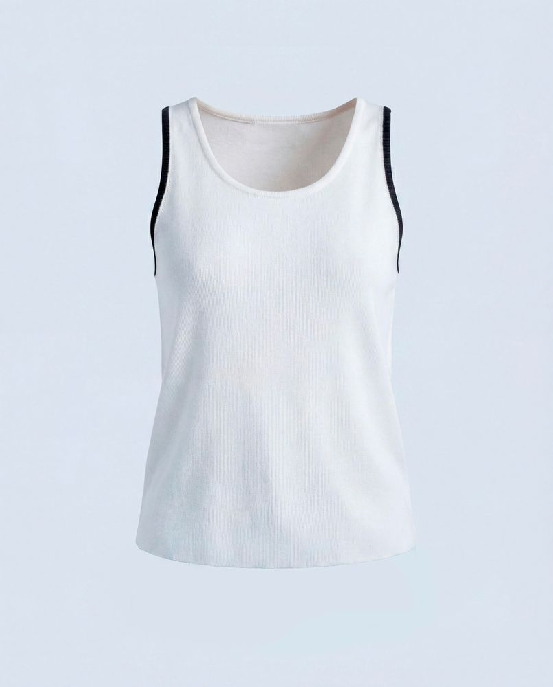 Camiseta Manga Sisa Tejida Ajustada ARKITECT