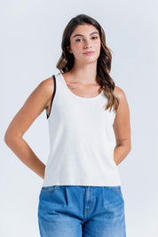 Camiseta Manga Sisa Tejida Ajustada ARKITECT