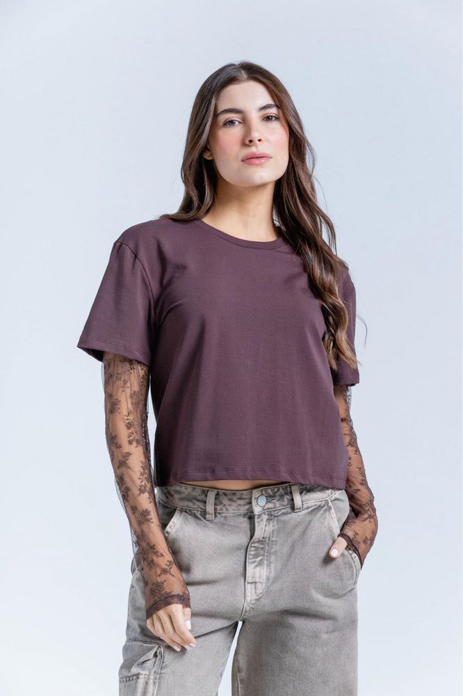 Camiseta Mangas En Blon Amplia PEOPLE
