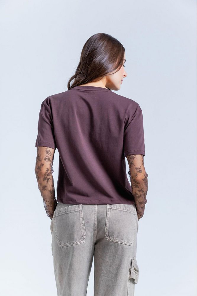 Camiseta Mangas En Blon Amplia PEOPLE