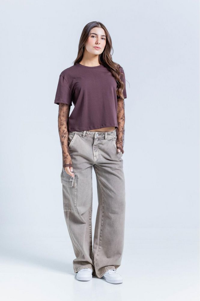 Camiseta Mangas En Blon Amplia PEOPLE
