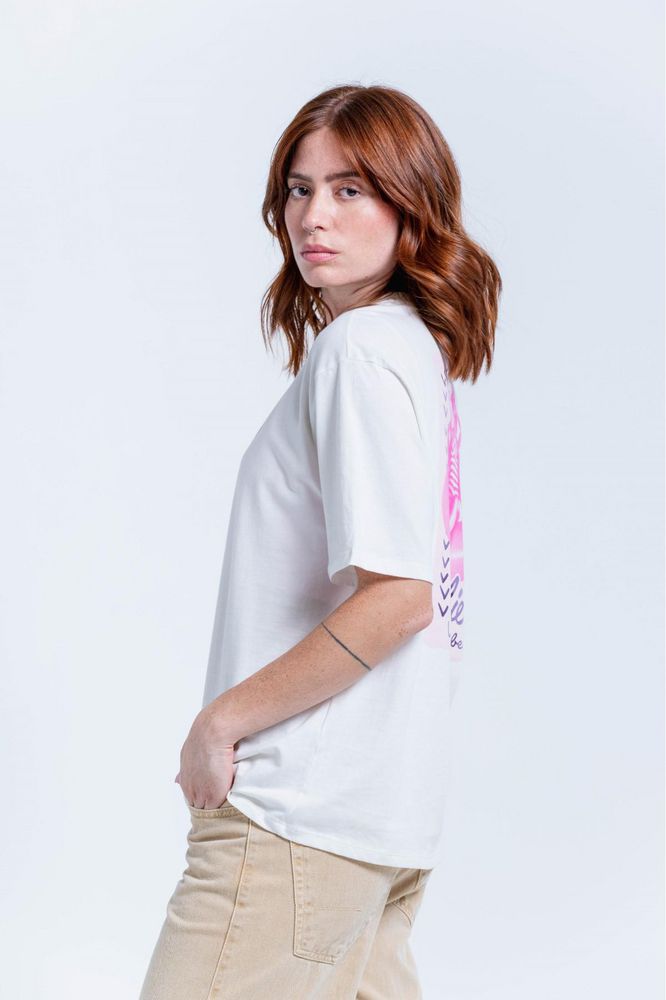 Camiseta Oversize Estamp Amplia People Barbie