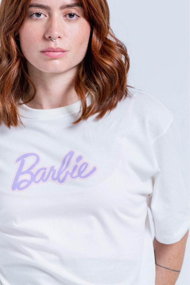 Camiseta Oversize Estamp Amplia People Barbie