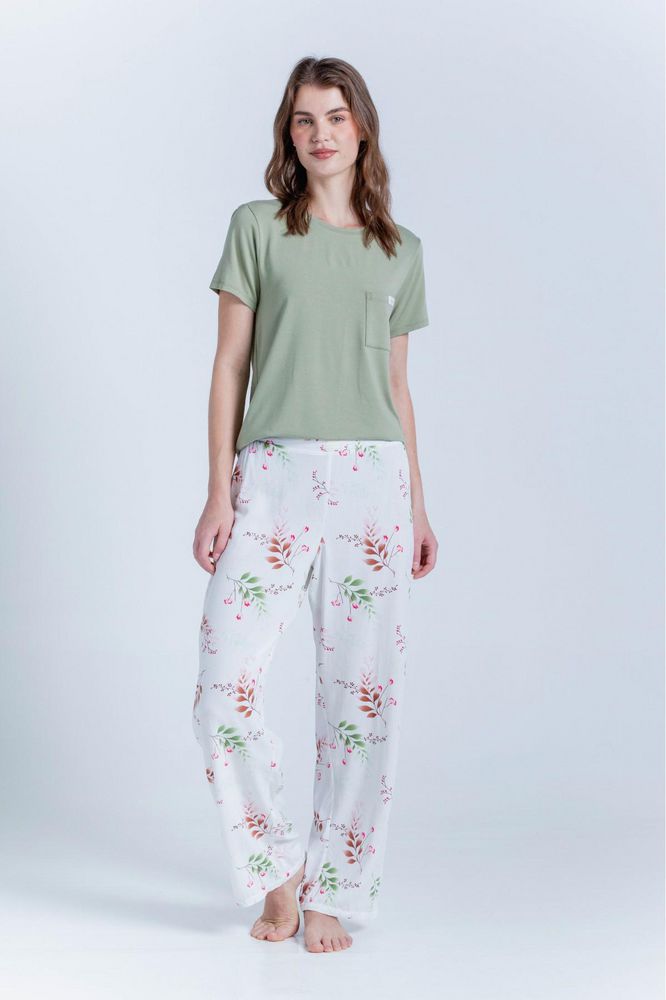 Camiseta Pijama Ajustada BRONZINI