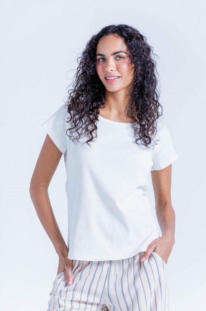 Camiseta Pijama Ajustada BRONZINI