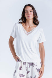 Camiseta Pijama Ajustada BRONZINI