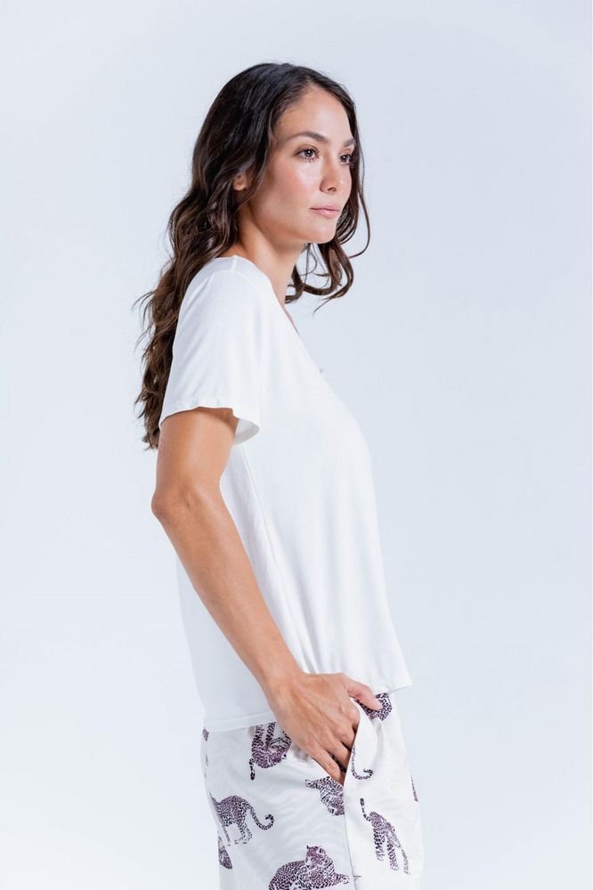 Camiseta Pijama Ajustada BRONZINI
