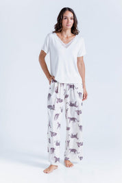 Camiseta Pijama Ajustada BRONZINI