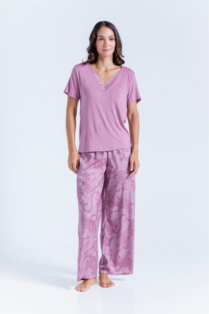 Camiseta Pijama Ajustada BRONZINI