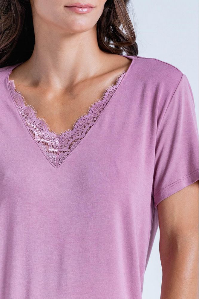 Camiseta Pijama Ajustada BRONZINI