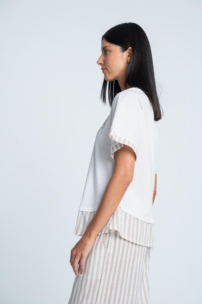 Camiseta Pijama Amplia BRONZINI