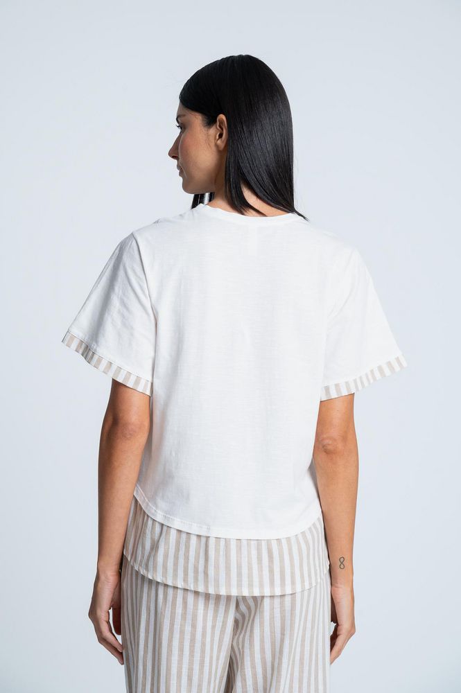Camiseta Pijama Amplia BRONZINI