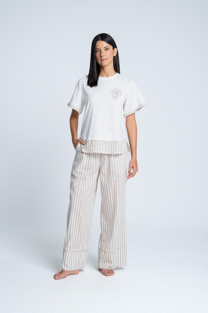 Camiseta Pijama Amplia BRONZINI