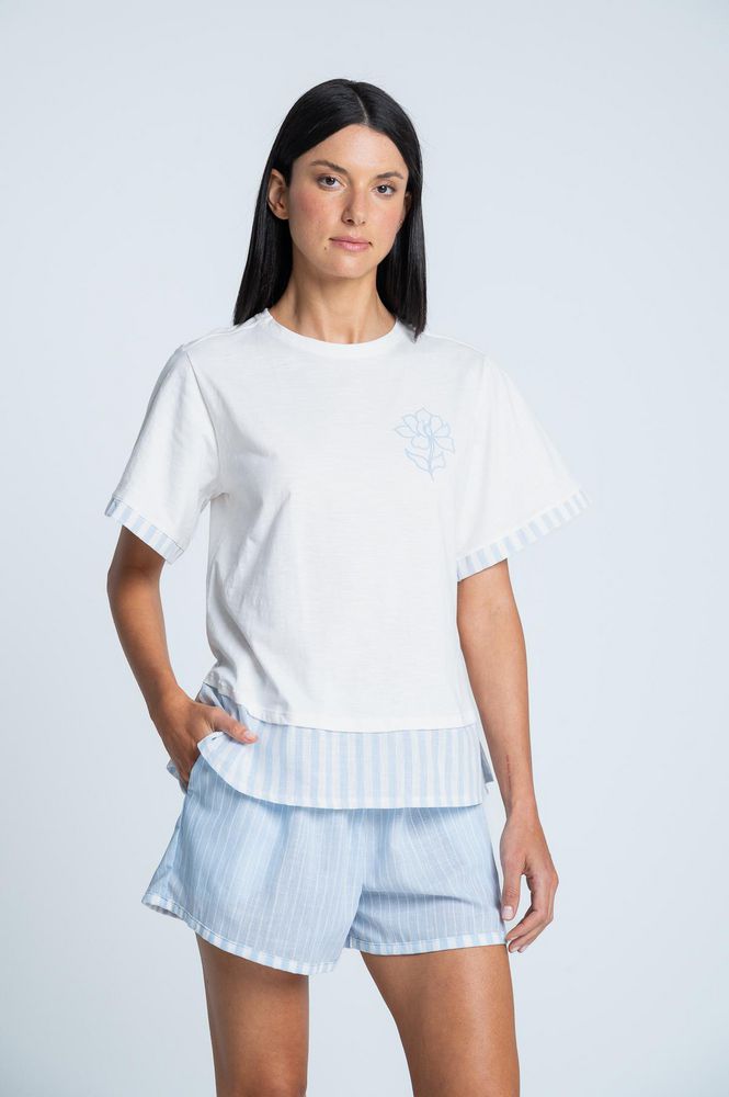 Camiseta Pijama Amplia BRONZINI