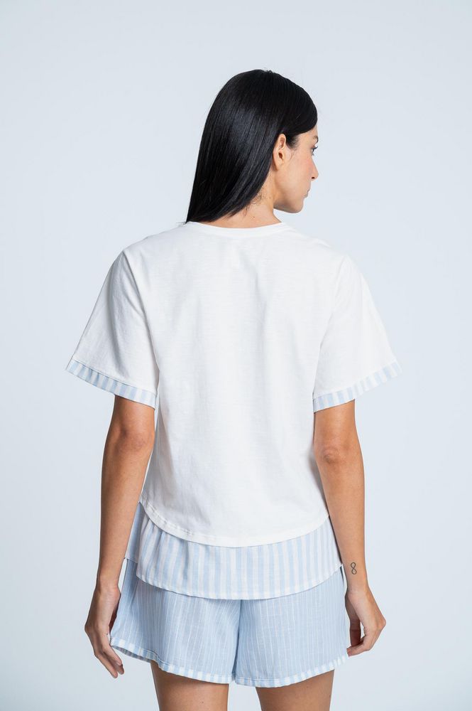 Camiseta Pijama Amplia BRONZINI