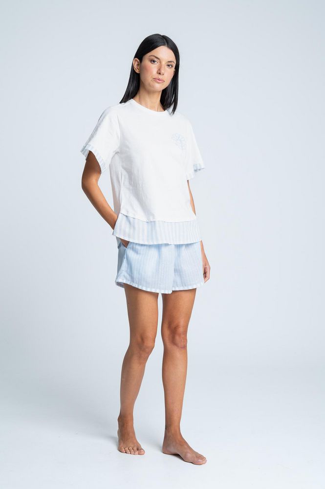 Camiseta Pijama Amplia BRONZINI