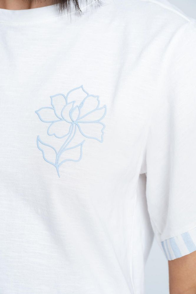 Camiseta Pijama Amplia BRONZINI X ISABEL HENAO