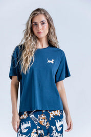 Camiseta Pijama Amplia BRONZINI