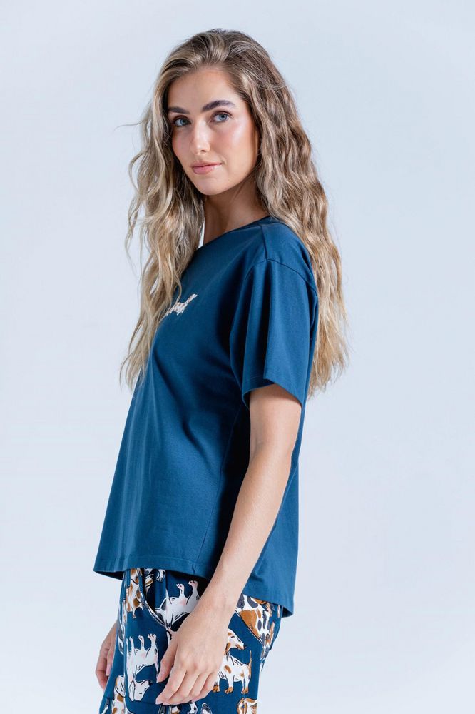 Camiseta Pijama Amplia BRONZINI