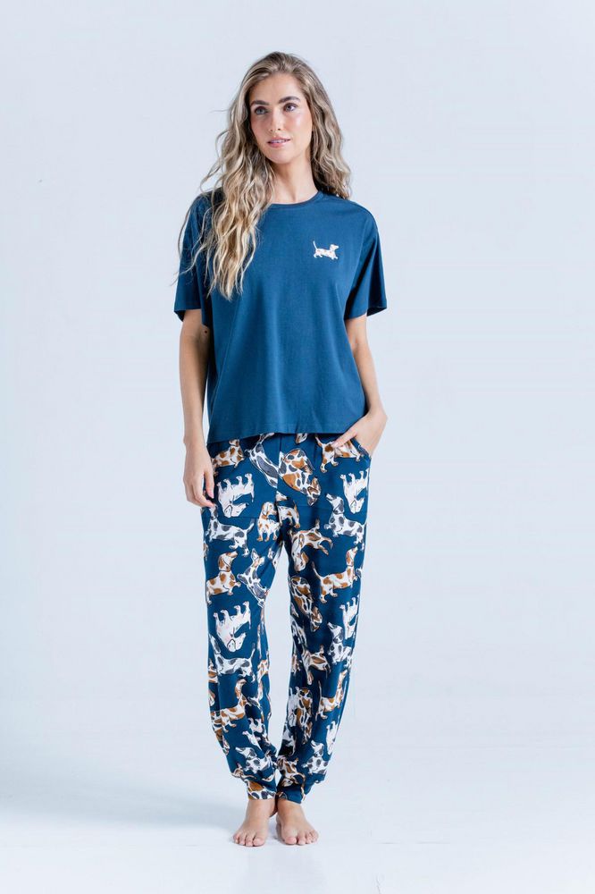 Camiseta Pijama Amplia BRONZINI