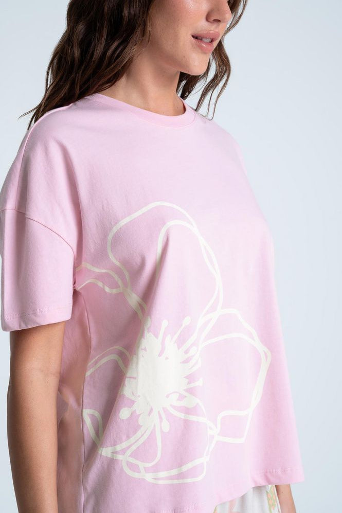 Camiseta Pijama Amplia BRONZINI X ISABEL HENAO