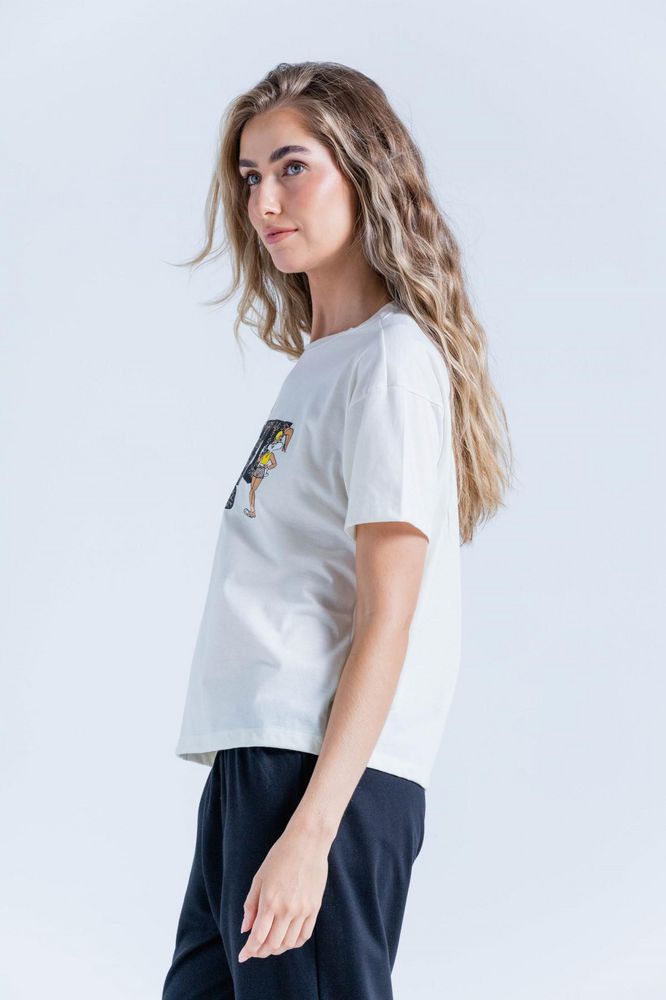 Camiseta Pijama Oversize Bronzini Looney Tunes