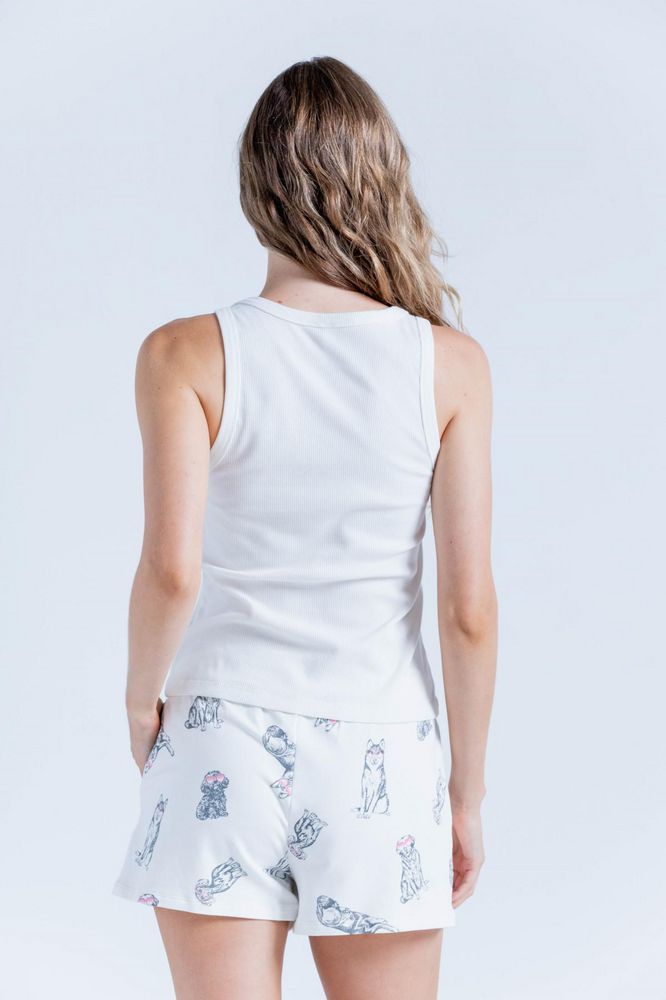 Camiseta Pijama Sisa Amplia BRONZINI